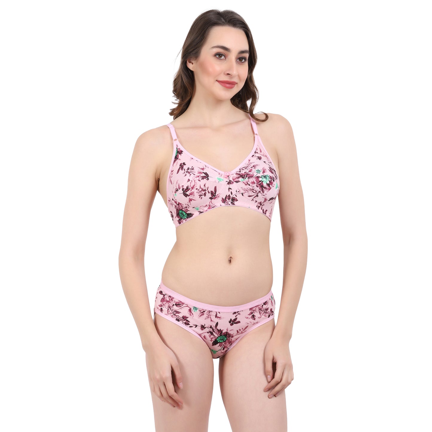 flomi women Everyday bra panty Set 3 pack Combo